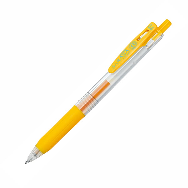 Zebra Sarasa Clip Pen 0.4 Yellow Zebra Sarasa Clip Pen 0.4 Yellow