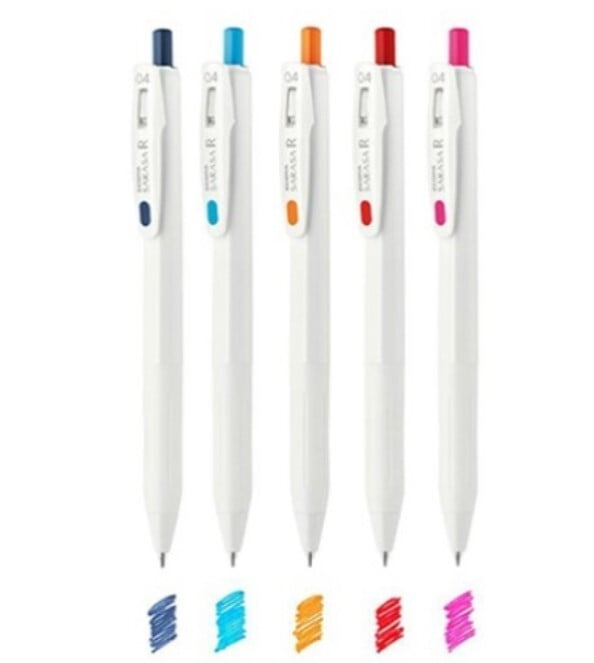 Zebra Sarasa R 0.4 Limited 5 Color Set E (English)
