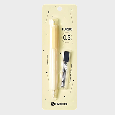 Kaco Turbo Mechanical Pencil Yellow Kaco Turbo Mechanical Pencil Yellow