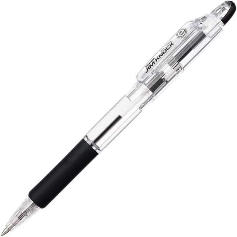 Zebra Jim Knock Ballpoint Pen 0.7 Black Zebra Jim Knock Ballpoint Pen 0.7 Black