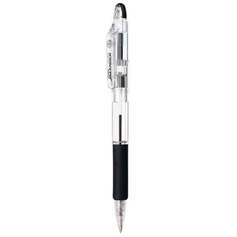 Zebra Jim Knock Ballpoint Pen 0.7 Black Zebra Jim Knock Ballpoint Pen 0.7 Black