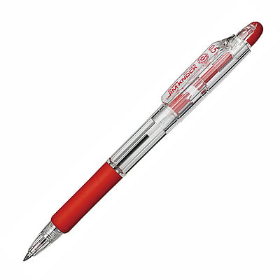 Zebra Jim Knock Ballpoint Pen 0.5 Red