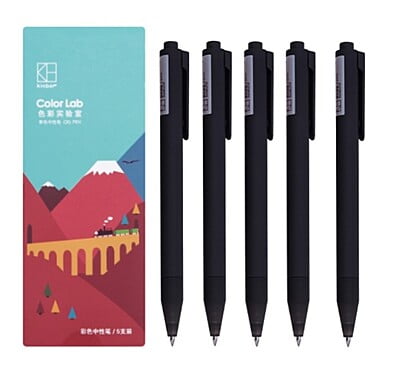 Kinbor Gel Pen Pure Black