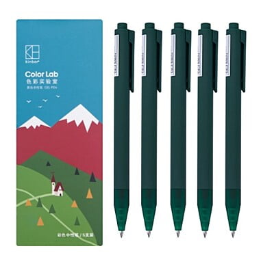 Kinbor Gel Pen Blackish Green