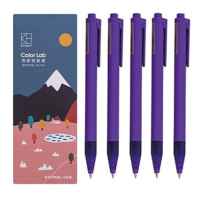 Kinbor Gel Pen Purple