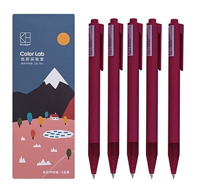 Kinbor Gel Pen Rose Red