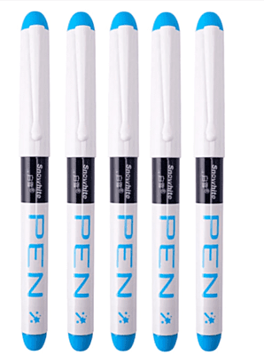 Snowhite Fountain Pen 0.38 Light Blue