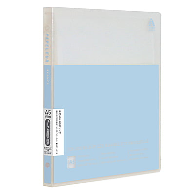 Kokuyo Papelule Avance A5 Slim Binder Blue Gray