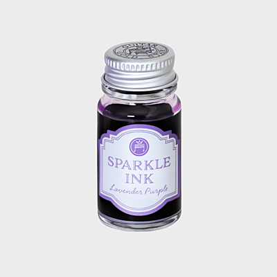 Teranishi Chemical | Ink | 12ml | Sparkle | Guitar | For Fountain Pen | Lavender Purple Teranishi Chemical | Ink | 12ml | Sparkle | Guitar | For Fountain Pen | Lavender Purple