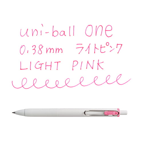 Uniball One 0.38mm Light Pink Uniball One 0.38mm Light Pink
