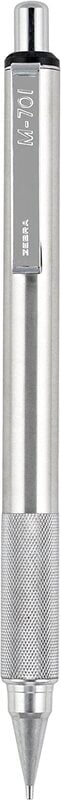 Zebra Stainless Steel Mechanical Pencil M-701 0.7 Zebra Stainless Steel Mechanical Pencil M-701 0.7