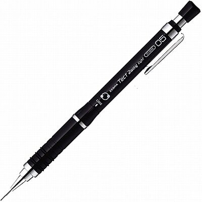 Zebra Tect 2 Way Light Mechanical Pencil 0.5 Black