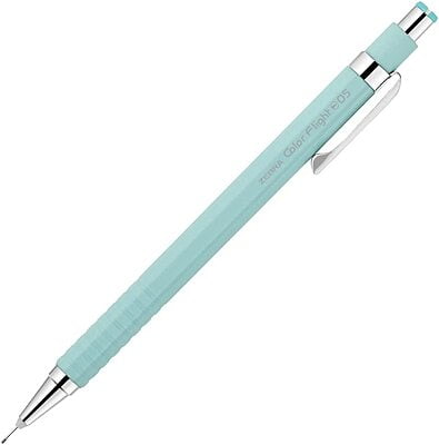 Zebra Color Flight Mechanical Pencil Pastel Mint Green 0.5