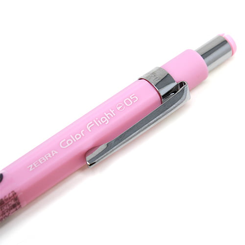 Zebra Color Flight Mechanical Pencil Pastel Pink 0.5 Zebra Color Flight Mechanical Pencil Pastel Pink 0.5