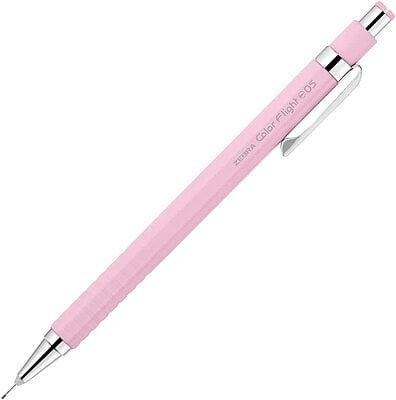 Zebra Color Flight Mechanical Pencil Pastel Pink 0.5