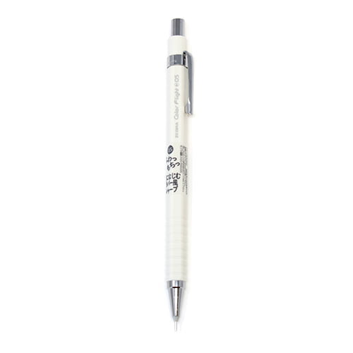 Zebra Color Flight Mechanical Pencil Pastel White 0.5 Zebra Color Flight Mechanical Pencil Pastel White 0.5