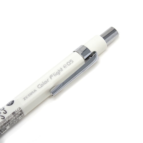 Zebra Color Flight Mechanical Pencil Pastel White 0.5 Zebra Color Flight Mechanical Pencil Pastel White 0.5
