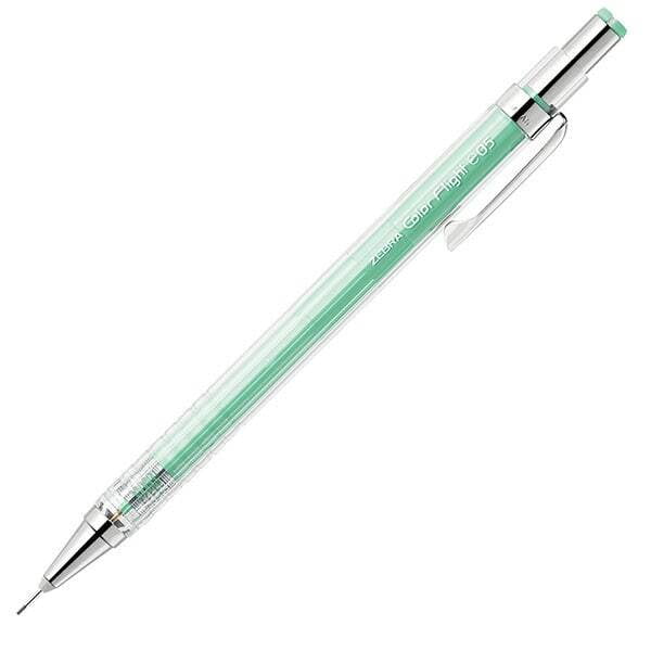 Zebra Color Flight Mechanical Pencil Inner Color Mint Green 0.5 Zebra Color Flight Mechanical Pencil Inner Color Mint Green 0.5