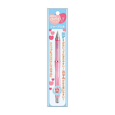 Zebra Air Fit Light Mechanical Pencil Pearl Pink