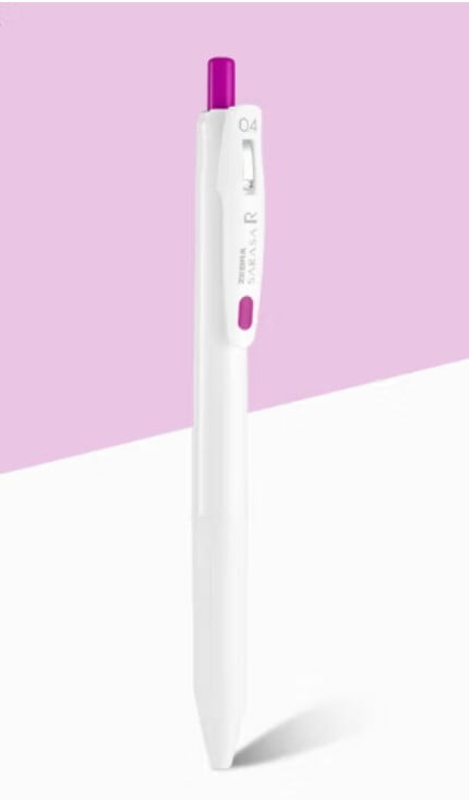 Zebra Sarasa R 0.4 Magenta