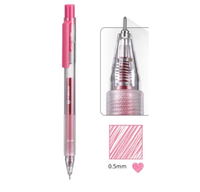 Kaco Turbo Depot Gel Pen Pink Kaco Turbo Depot Gel Pen Pink