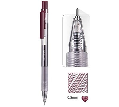 Kaco Turbo Depot Gel Pen Dark Red