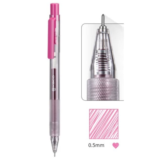 Kaco Turbo Depot Gel Pen Rose Pink Kaco Turbo Depot Gel Pen Rose Pink