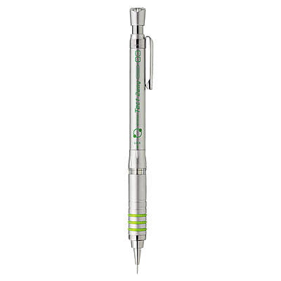 Zebra Tect 2 Way Mechanical Pencil Silver 0.3