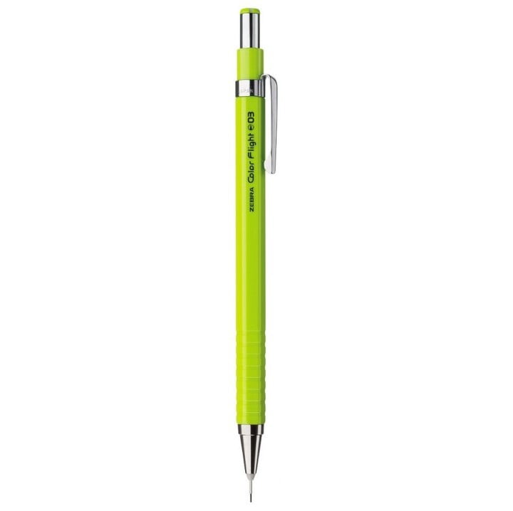 Zebra Mechanical Pencil Color flight 0.3 Lime Green Zebra Mechanical Pencil Color flight 0.3 Lime Green