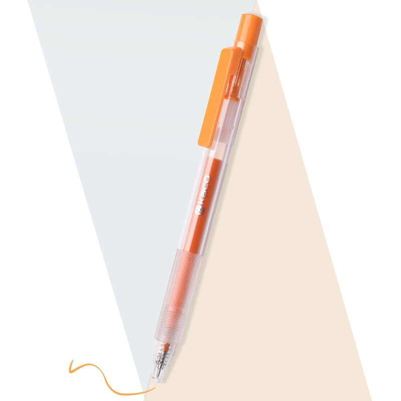 Kaco Turbo Depot Gel Pen Apricoat Orange Kaco Turbo Depot Gel Pen Apricoat Orange