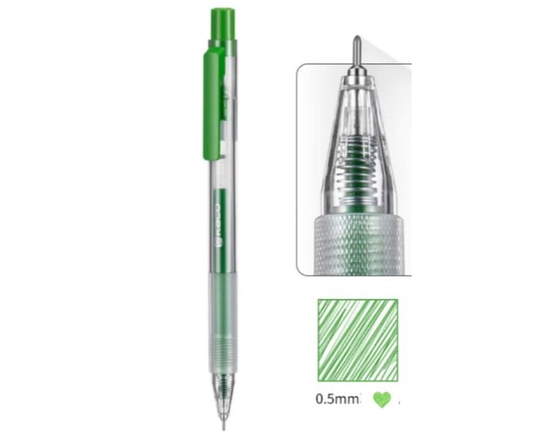 Kaco Turbo Depot Gel Pen Grass Green Kaco Turbo Depot Gel Pen Grass Green