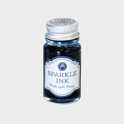 Teranishi Chemical | Ink | 12ml | Sparkle | Guitar | For Glass Pen,Dip Pen,Brush | Midnight Navy Teranishi Chemical | Ink | 12ml | Sparkle | Guitar | For Glass Pen,Dip Pen,Brush | Midnight Navy