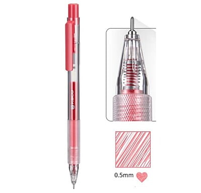 Kaco Turbo Depot Gel Pen Milk Pink