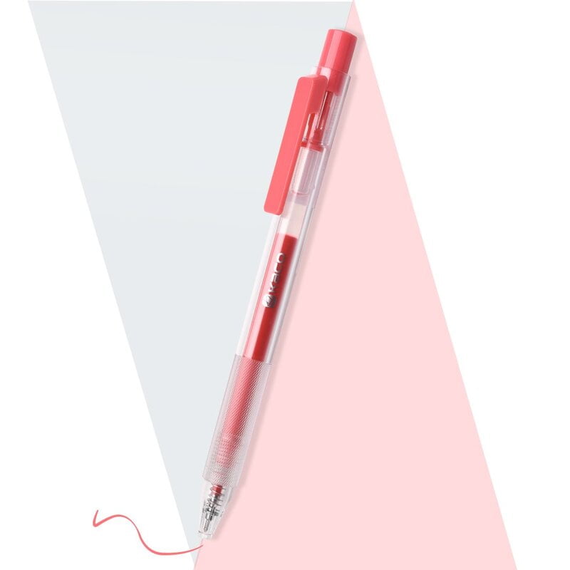 Kaco Turbo Depot Gel Pen Milk Pink Kaco Turbo Depot Gel Pen Milk Pink