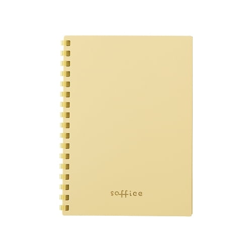 Lihit Lab Soft Ring Soffice Notebook A6 Yellow N3101-5