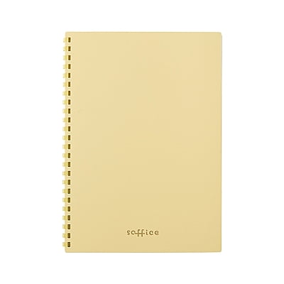 Lihit Lab Soft Ring Soffice Notebook A5 Yellow N3103-5