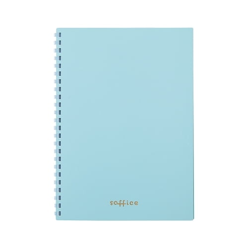 Lihit Lab Soft Ring Soffice Notebook A5 Blue N3103-8