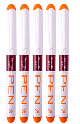 Snowhite Fountain Pen 0.38 Orange
