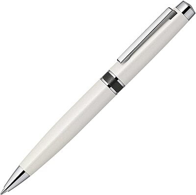 Zebra Filare Twist Ballpoint Pen White 0.7