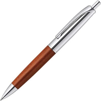 Zebra Filare Rewood Knock Type Ballpoint Pen 0.7