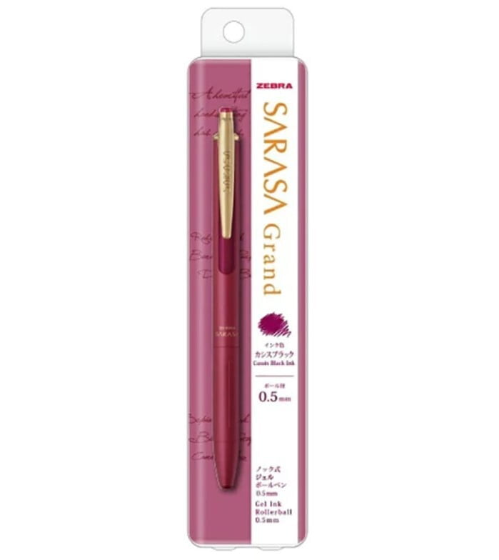 Zebra Sarasa Grand Pen 0.5 Cassis Black Zebra Sarasa Grand Pen 0.5 Cassis Black