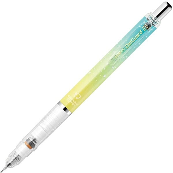 Zebra Delguard Mechanical Pencil Gradation Color Yellow 0.5 Zebra Delguard Mechanical Pencil Gradation Color Yellow 0.5