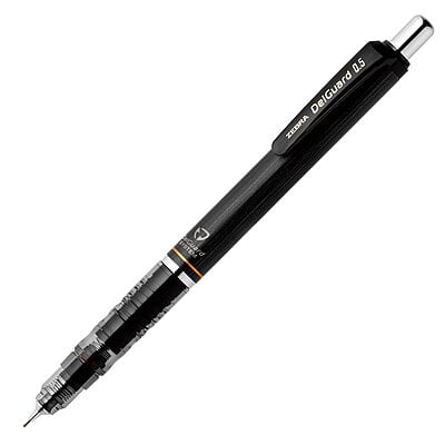 Zebra Delgard Mechanical Pencil Black 0.5