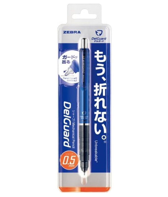 Zebra Delgard Mechanical Pencil Blue 0.5