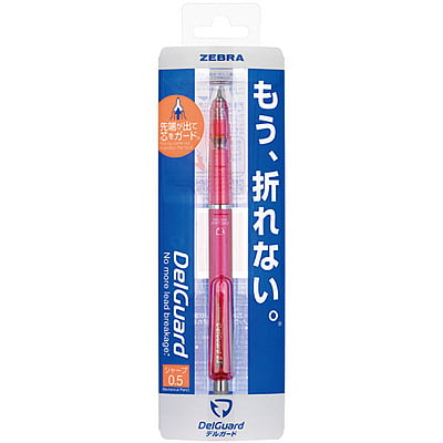 Zebra Delgard Mechanical Pencil Pink 0.5
