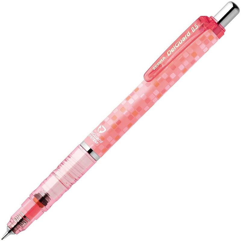 Zebra Delgard Mechanical Pencil Square Pink 0.5