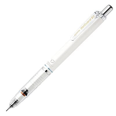 Zebra Delgard Mechanical Pencil White 0.5