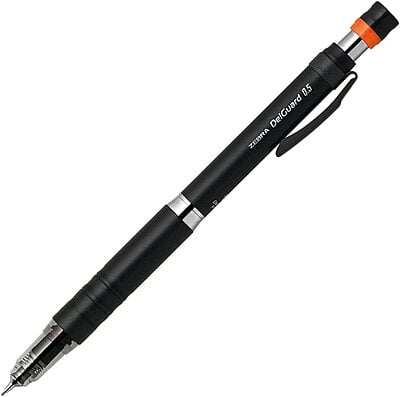 Zebra Mechanical Pencil Delguard Type Lx 0.5 Black