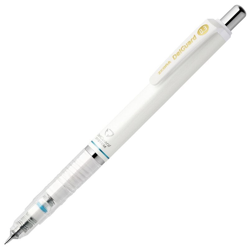 Zebra Delgard Mechanical Pencil White 0.3