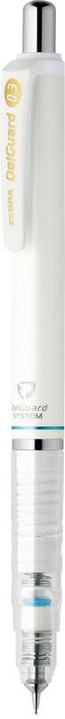 Zebra Delgard Mechanical Pencil White 0.3